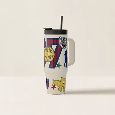 Polo Ralph Lauren Pembroke Water Bottle & Straw In Multi