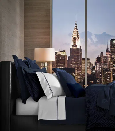 Polo Ralph Lauren Penthouse Doyer Standard Pillowcase In Navy