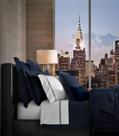 Polo Ralph Lauren Penthouse Navy Clayton Square Oxford Pillowcase