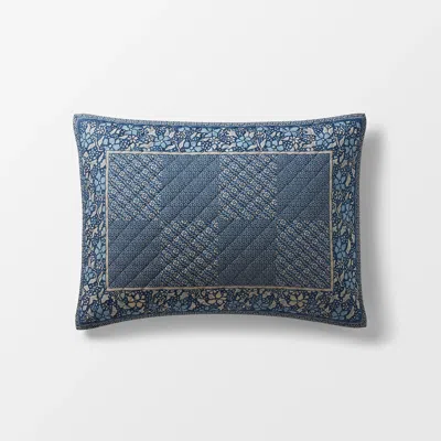 Ralph Lauren Penwood Sham In Indigo In Blue