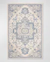Ralph Lauren Percy Hand-knotted Rug, 6' X 9' In Ivory, Blue
