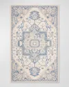 Ralph Lauren Percy Hand-knotted Rug, 9' X 12' In Ivory, Blue