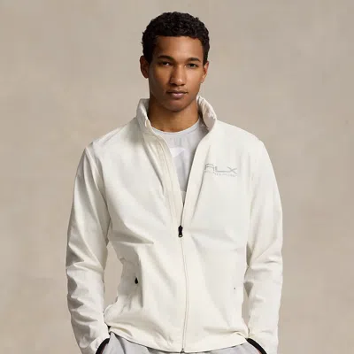 Ralph Lauren Performance Hooded Jacket In Deckwash White