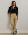 Ralph Lauren Petite Double-faced Stretch Cotton Pants