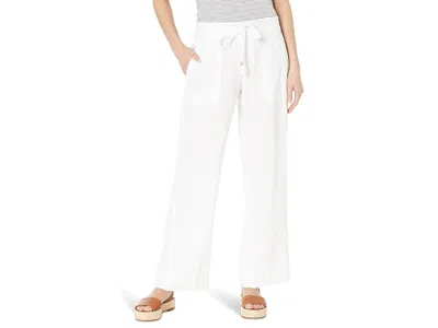 Ralph Lauren Petite Linen Wide-leg Pant In White