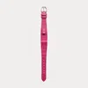 Polo Ralph Lauren Petite Stirrup Alligator Watch Strap In Pink