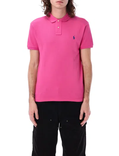 Ralph Lauren Pink Embroidered Logo Polo
