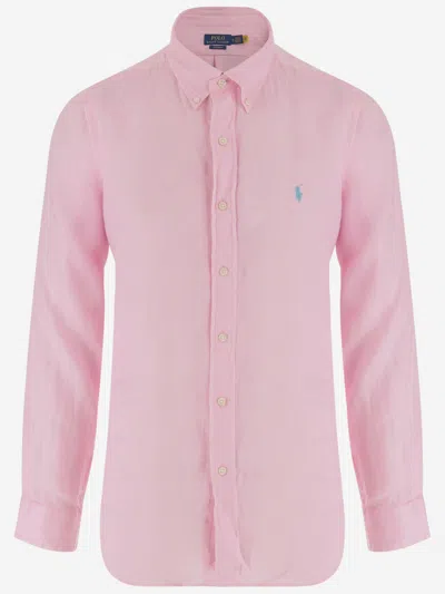 Ralph Lauren Pink Linen Shirt