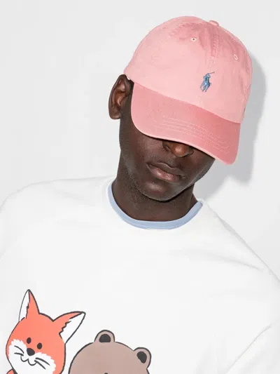 Ralph Lauren Pink Logo Baseball Hat