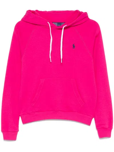 Ralph Lauren Pink Polo Pony Hoodie