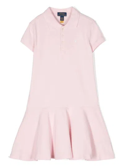 Ralph Lauren Kids' Pink Polo Style Dress