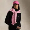 Polo Ralph Lauren Pink Pony Worsted Wool Snood Pullover In Polo Black