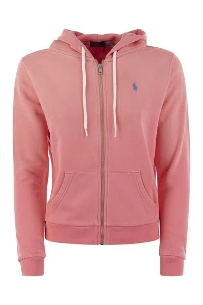 Ralph Lauren Pink Zippered Hoodie