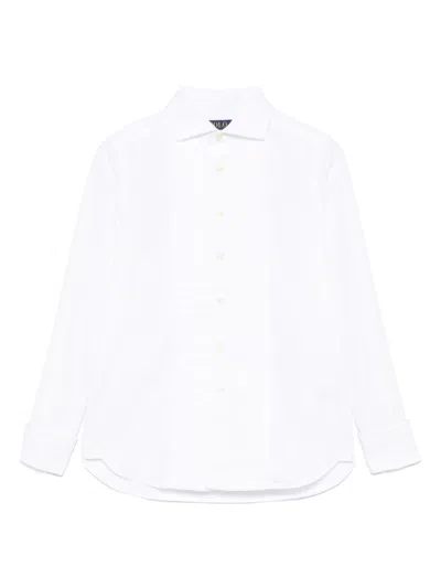 Polo Ralph Lauren Kids' Pintuck Shirt In White