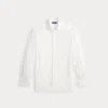 Ralph Lauren Pleated-bib French Cuff Tuxedo Shirt In White