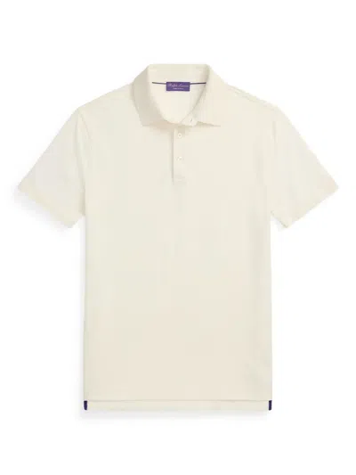 Ralph Lauren Piqué Polo Shirt In White