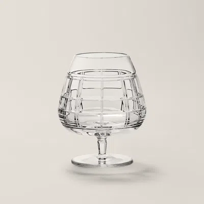 Ralph Lauren Plaid Brandy Glass In White