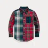 Polo Ralph Lauren Kids' Plaid Cotton Fun Shirt In Multi