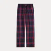 Ralph Lauren Plaid Cotton Pajama Pant In Multi