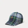 Ralph Lauren Plaid Oxford Ball Cap