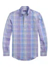 Ralph Lauren Plaid-pattern Shirt In Blue