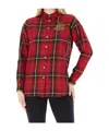 Ralph Lauren Checked Cotton Twill Shirt In Red