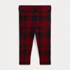 Ralph Lauren Plaid Stretch Jersey Legging In Multi