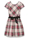 Polo Ralph Lauren Checked Dress In Neutrals
