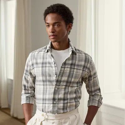 Ralph Lauren Plaid Twill Shirt In Pattern