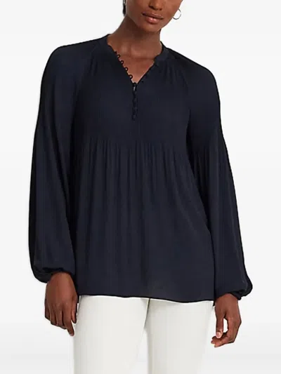 Ralph Lauren Pleated Georgette Blouse