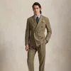 Ralph Lauren Pleated Glen Plaid Suit Trouser