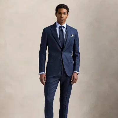 Ralph Lauren Pleated Nailhead Suit Trouser