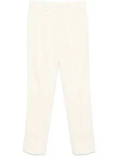 Ralph Lauren Pleated Trousers In Nude
