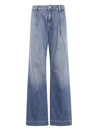 Ralph Lauren Pleated Wide-leg Jeans