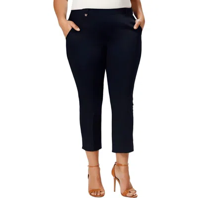 Ralph Lauren Plus Womens High Rise Ankle Trouser Pants In Multi