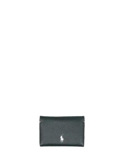 Ralph Lauren Ply Flp Cc Card Case Small In Green