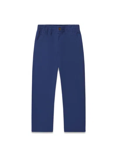 Ralph Lauren Kids' Pnt-pants-flatfront In Blue