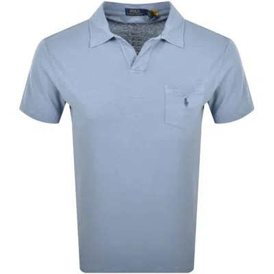 Ralph Lauren Logo T Shirt Blue