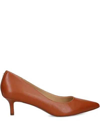 RALPH LAUREN POINTED LEATHER PUMPS