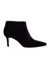 Polo Ralph Lauren Pointed Short Boots In Black