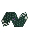 Ralph Lauren Polka-dot Silk Scarf