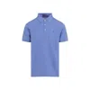 Ralph Lauren Timeless Blue Cotton T-shirt With Classic Polo Design
