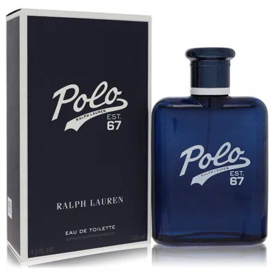 Ralph Lauren Polo 67 Eau De Toilette Spray 4.2 oz - Men's Fragrance In Blue