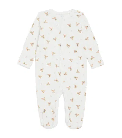 Ralph Lauren Kids' Polo Bear All-in-one In White