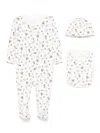 Polo Ralph Lauren Polo Bear Babygrow Set In Neutrals