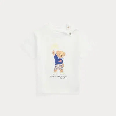 Ralph Lauren Babies'  Polo Bear Cotton Jersey Tee