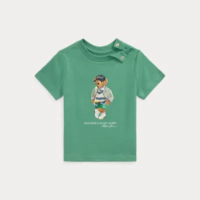 Ralph Lauren Babies'  Polo Bear Cotton Jersey Tee