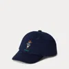 Ralph Lauren Polo Bear Cotton Twill Ball Cap In Blue