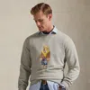 Ralph Lauren Polo Bear Fleece Sweatshirt In Multi