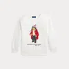 Polo Ralph Lauren Kids' Polo Bear Fleece Sweatshirt In White